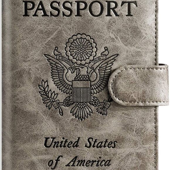Passport Holder Cover Wallet RFID - Picture 11 of 16